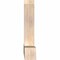 Ekena Millwork Portland Smooth Timber Gable Bracket, Douglas Fir, 72"W x 30"H x 5 1/2"D x 5 1/2"F, 10/12 Pitch GBW072X30X0606POR00SDF - alternate 4